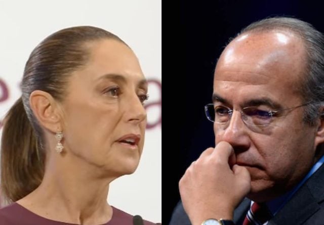 Sheinbaum cuestiona a Calderón por idealizar el intervencionismo de EE.UU. en América Latina