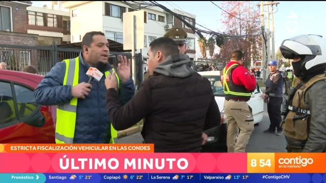 Amplia condena en redes a Contigo en la Mañana por burlarse en pantalla de conductor mientras era multado