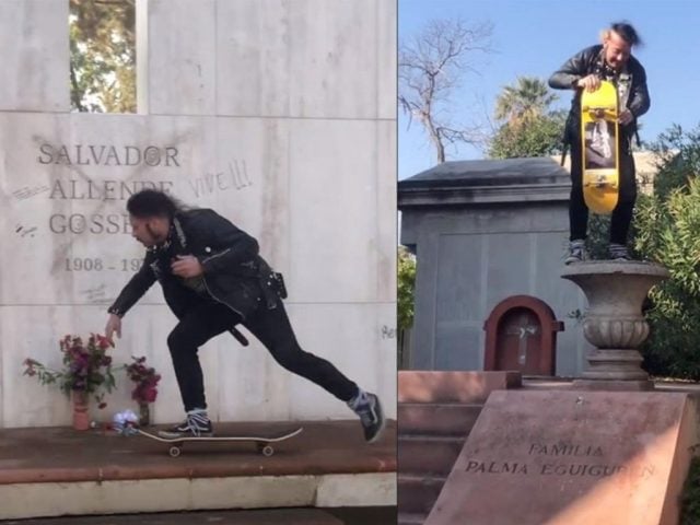 Indignación por vandalismo en el Cementerio General: profanaron mausoleo de Allende