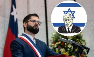 Boric condena genocidio Netanyahu