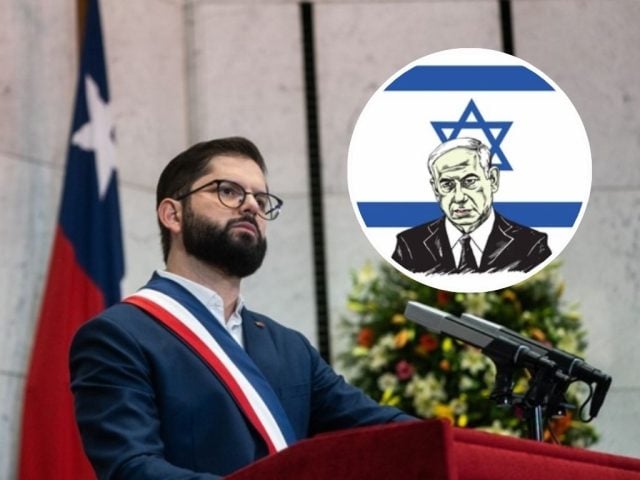 Boric condena genocidio Netanyahu