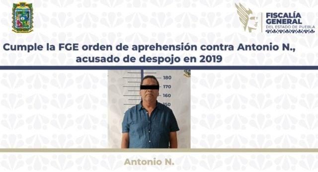 Detienen a Antonio Vidal, líder de la UPVA 28 de Octubre, por presunto despojo