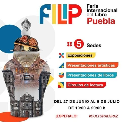 Ciudad de Puebla por primera vez será sede de la Feria Internacional del Libro 
