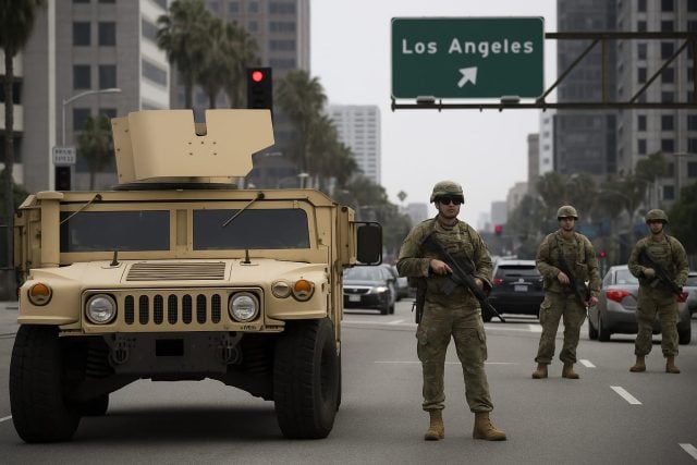 EE.UU. despliega más tropas en Los Ángeles que en Irak y Siria