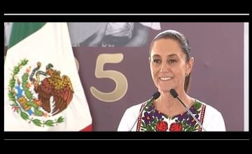 sheinbaum migrantes la