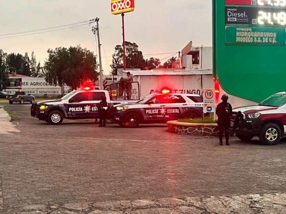 Implementan SEMAR, SSP y Policía Municipal operativo coordinado de seguridad en Acatzingo