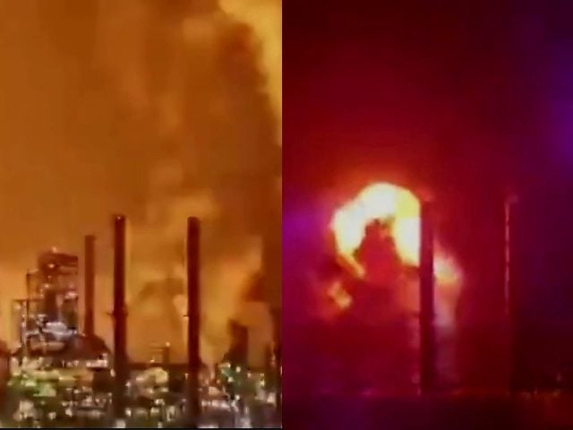 Video inédito revela impacto directo de misiles iraníes en refinería de Israel