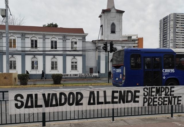 En San Miguel rechazamos el intento de cambiar nombre a Avenida Salvador Allende