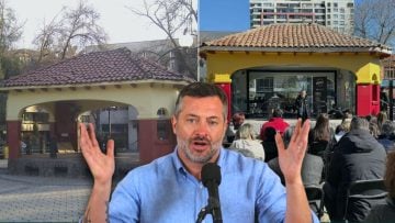 La nueva batalla de Sichel: Se enfureció por las críticas a la restauración de la pérgola de Ñuñoa