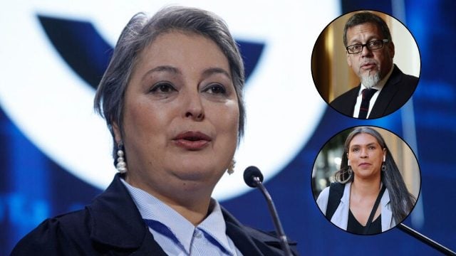 Tras discusión pública entre Lagos Weber y Figueroa: Jara golpea la mesa y pide orden a su comando