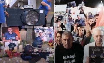 asesinato de periodistas en Gaza