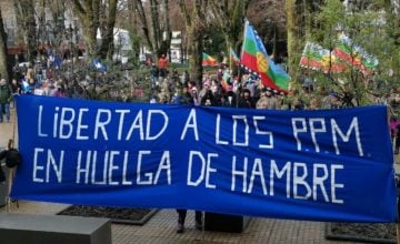 huelga de hambre presos políticos mapuche