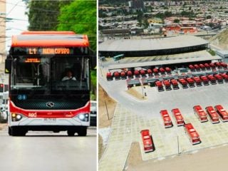 buses eléctricos en Copiapó