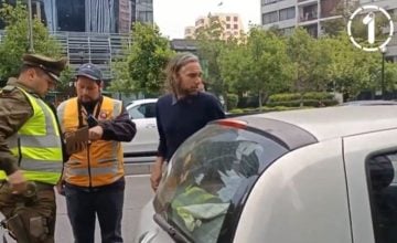 hijo de Andrés Chadwick sin licencia