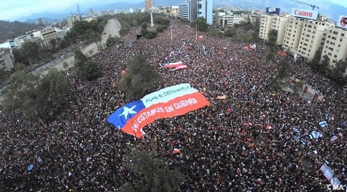 La marcha más grande de Chile: A 6 años de un hito histórico con más de un millón de personas en Santiago