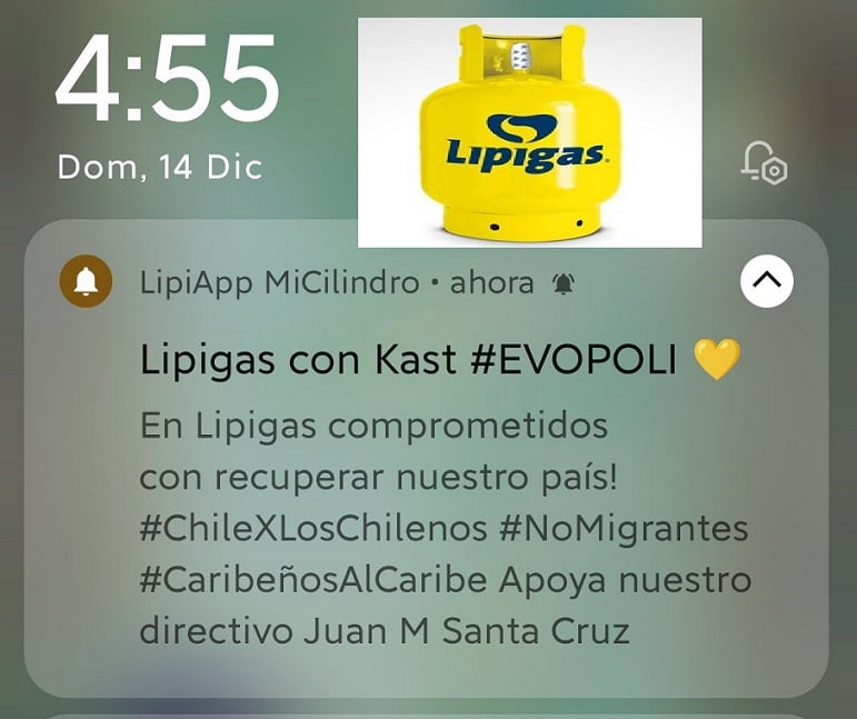 Jara Command Files Complaint Against Lipigas with SERVEL for Clear Violation of Electoral Process and Democracy