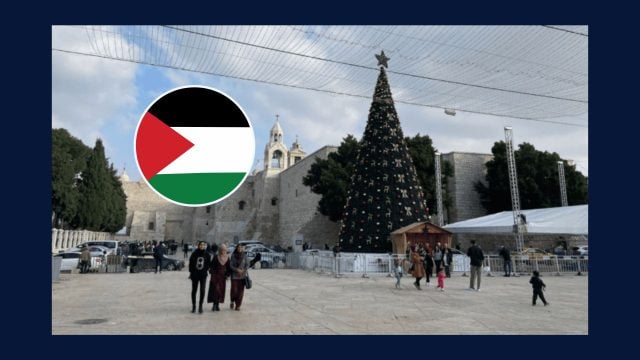 Belén enciende las luces navideñas como acto de resistencia frente al genocidio en Gaza