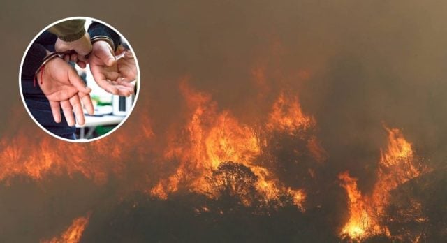 Man Arrested for Attempting to Start Fire in Penco with Lighter and Nylon Bag