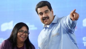 Maduro y Delcy