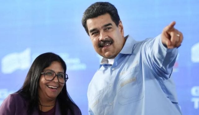 Maduro y Delcy