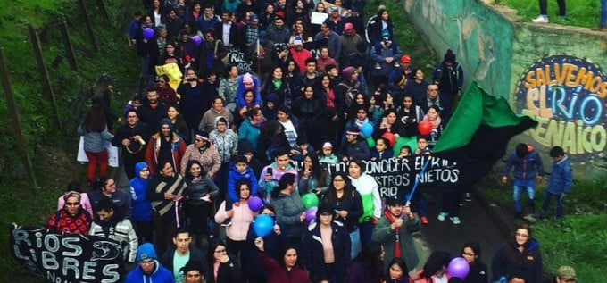 Celebran 12 años de agrupación que defiende el Río Renaico con jornada cultural