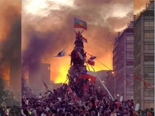 Baquedano vuelve a Plaza de la Dignidad