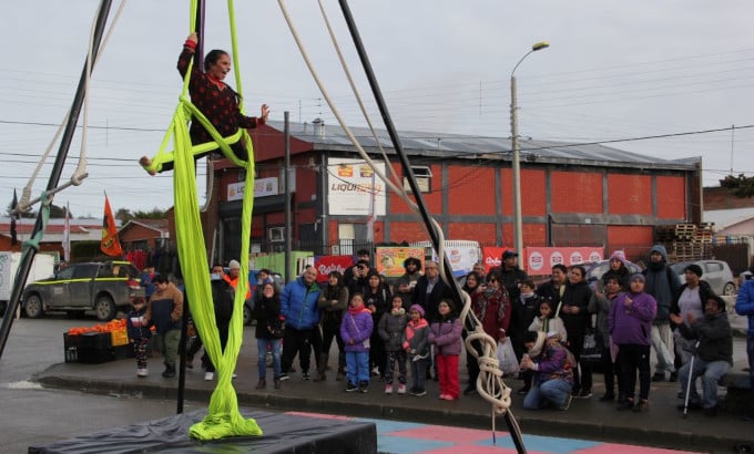 El sector sur de Punta Arenas se transforma con el Carnaval “Ruta de los Mares”