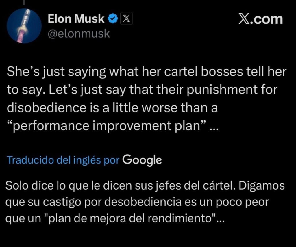 Mexican President Considers Legal Action Against Elon Musk Over Drug Cartel Allegations