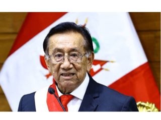 José María Balcázar presidente interino del Perú