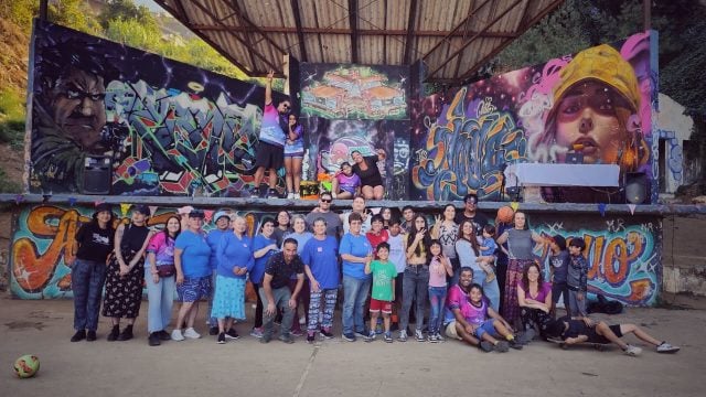 Valparaíso: Con deporte y música la comunidad celebró recuperación del auditorio Alfredo Guillermo Bravo del cerro Cordillera