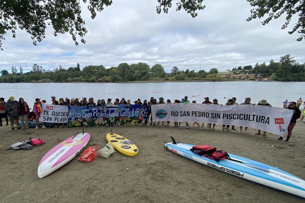 Valdivia: Realizan flotada fluvial por un Río San Pedro – Calle Calle sin salmoneras