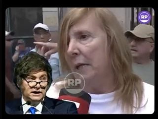 jubilada arrepentida por votar a Milei