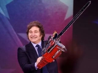 motosierra productiva de Milei