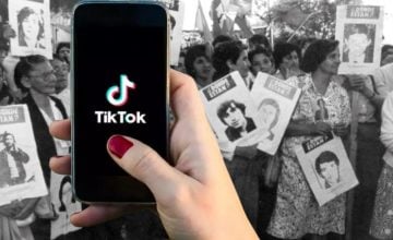 revisionismo del golpe en TikTok