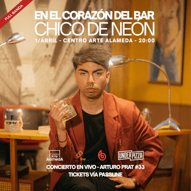 Chico de Neón lanza en vivo su primer álbum