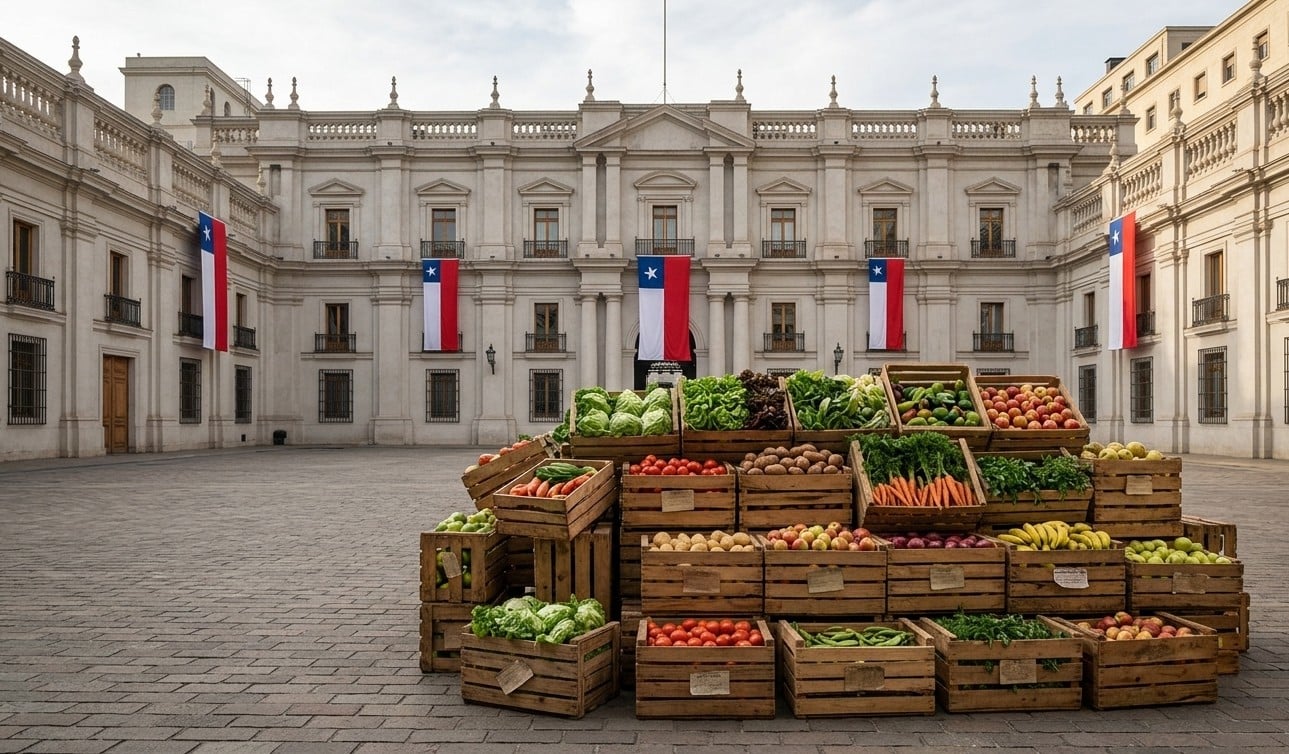 ¿Austeridad de Kast?: Presidencia gasta 160 millones en frutas y verduras para la Moneda
