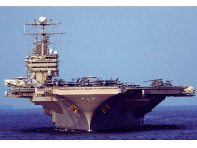 ataque Abraham Lincoln Irán