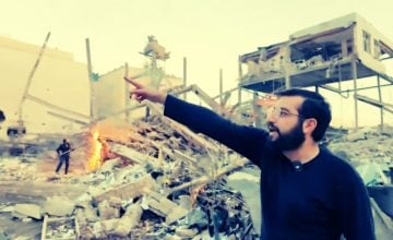 bombardeos en Teherán