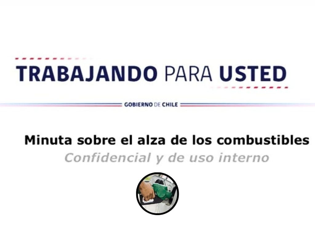 Gobierno redactó guion para vender el bencinazo: filtran manual con “trampas”, respuestas y relato oficial
