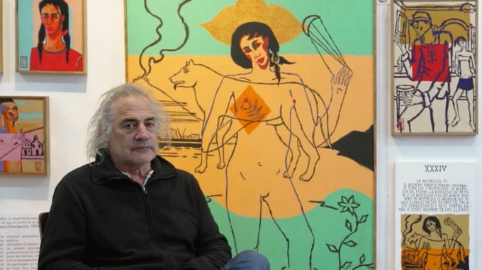 El simbolismo de Gonzalo Ilabaca se expone en Cerro Alegre