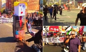 protestas cambio de mando Kast