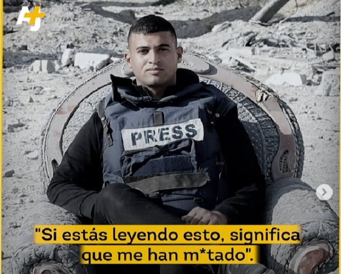 "If you are reading this, it means I have been killed": the chilling message left by a Palestinian reporter murdered by Israel.