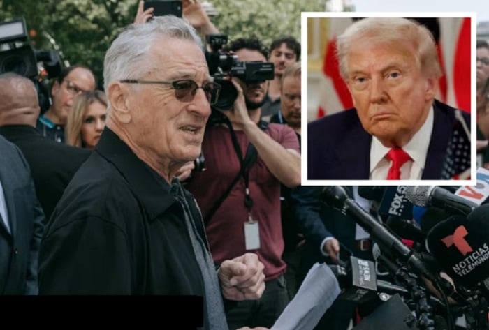 “No Kings”: Robert de Niro señaló que Donald Trump “es el presidente más peligroso que jamás haya visto”