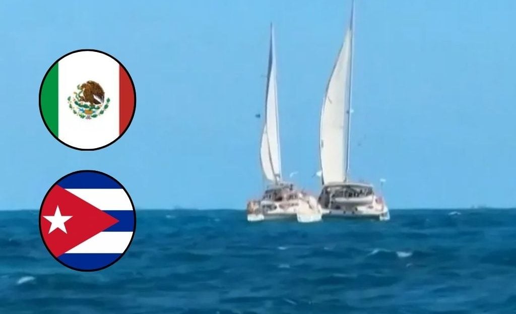 Cuba y México activan la búsqueda de dos veleros con ayuda humanitaria que siguen sin comunicación