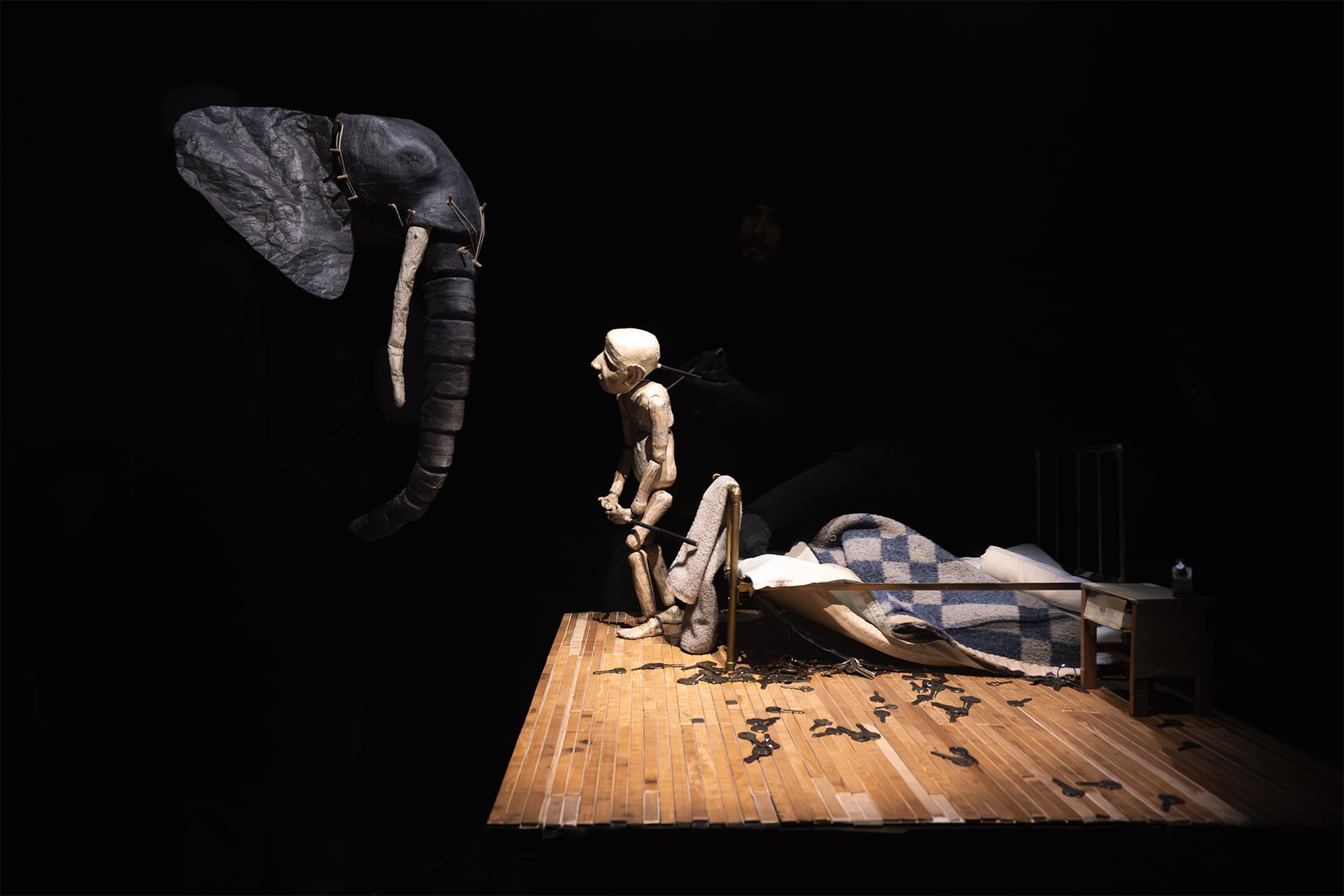 Santiago: Compañía chilena Silencio Blanco estrena su nueva obra «Cabeza de Elefante» en el GAM