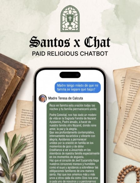 Lavín Introduces Subscription-Based WhatsApp Chatbot for Spiritual Conversations with Saints