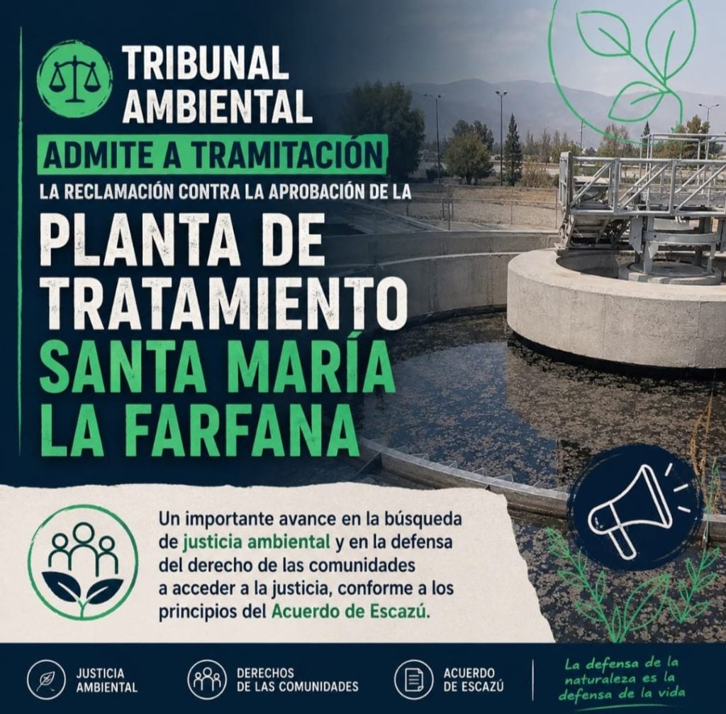 Environmental Tribunal Accepts Challenge Against Approval of Santa María La Farfana Treatment Plant