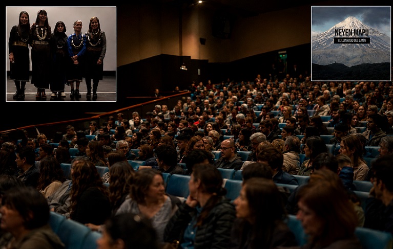 Documental mapuche “Neyen Mapu” se presentó a sala llena en Neuquén: “El llamado del Lanín”