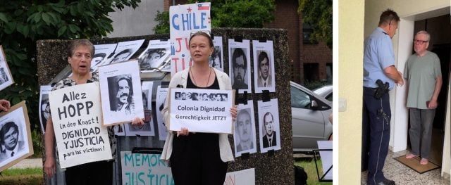 Prófugo por crímenes de Colonia Dignidad vuelve a ser “funado” en Alemania