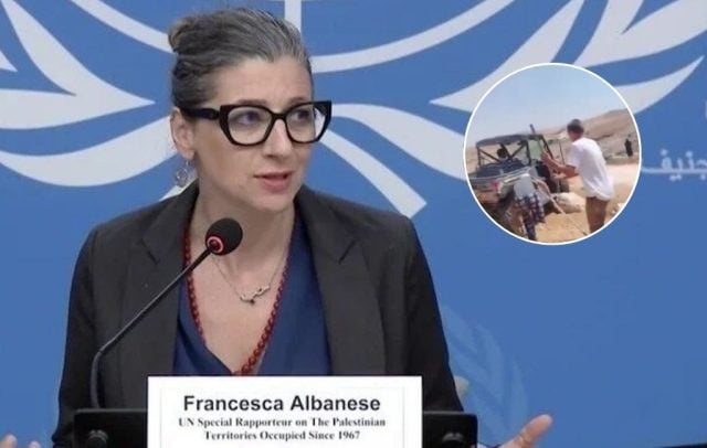 Tras ataque de colonos israelíes a agricultor palestino con discapacidad, Albanese exige protección internacional “absolutamente urgente”